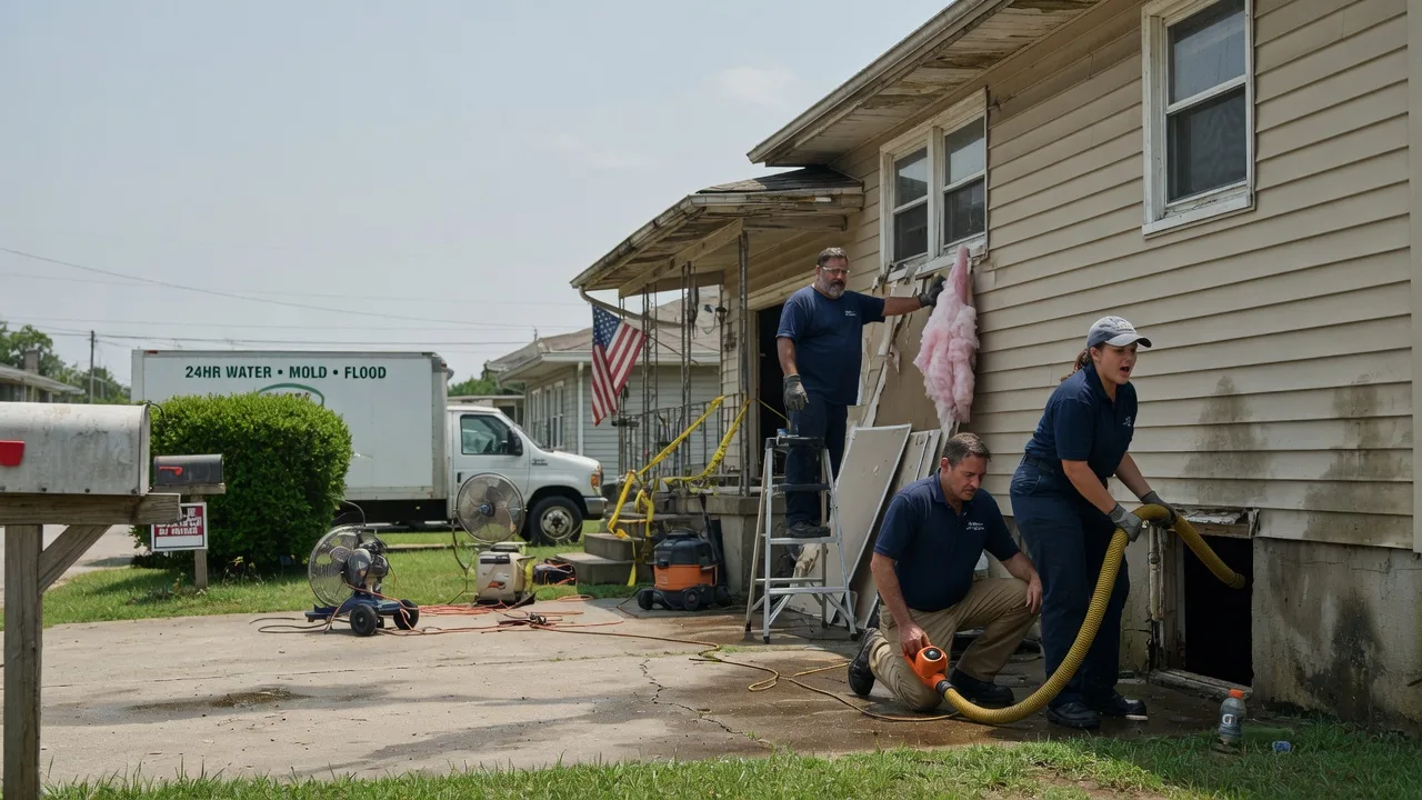 Water Damage Repair in New London, WI near me
